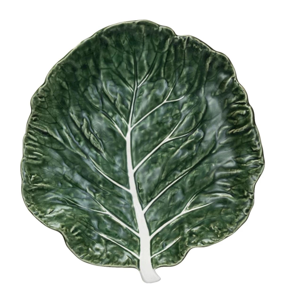 Stoneware Cabbage Plate