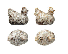 Stoneware Hen Salt & Pepper Shaker Set