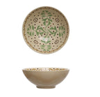 Green & Brown Serving Bowls