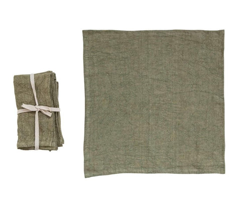 Stonewashed Linen Napkins