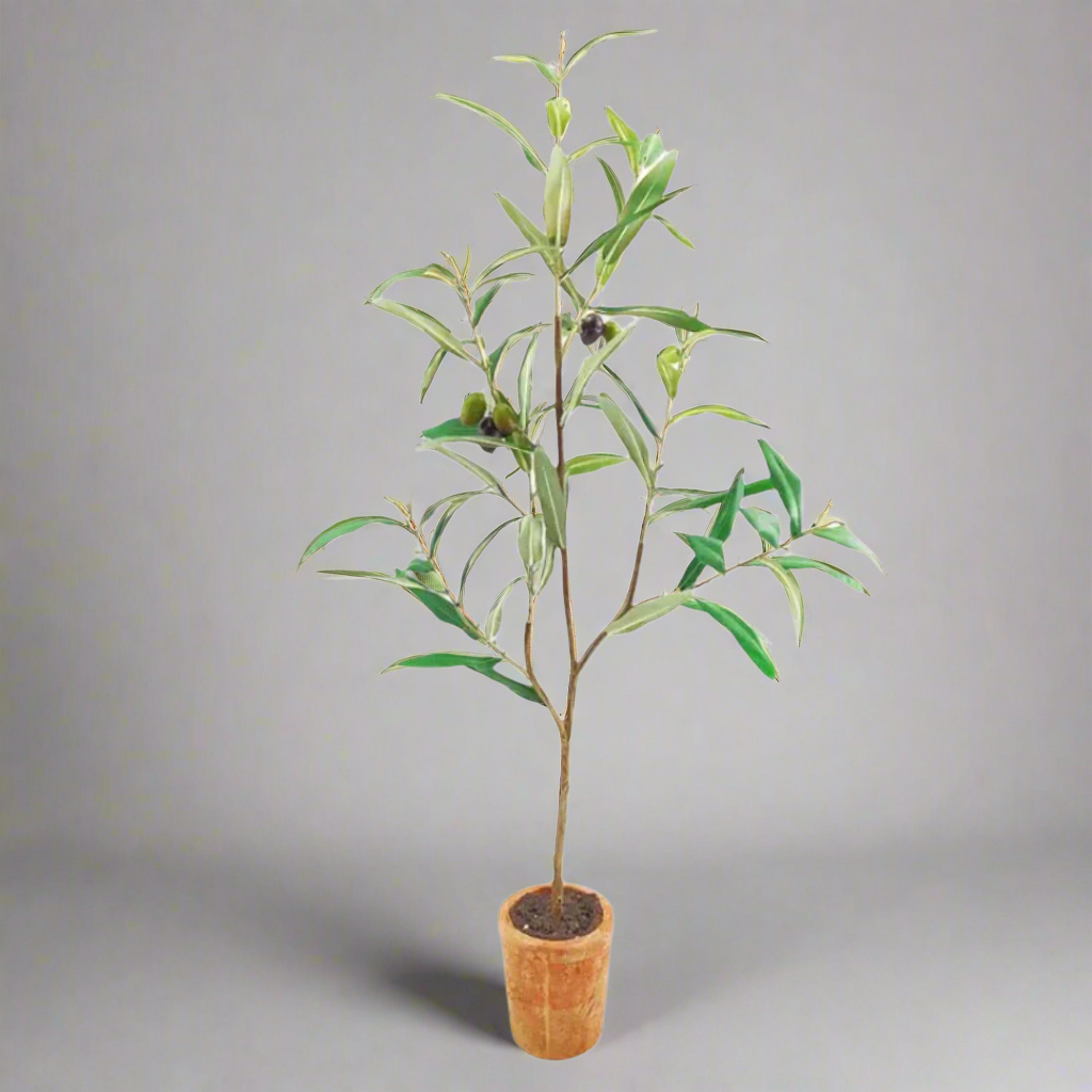 Tavelo Potted Olive Tree Plant Decor
