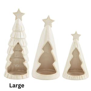 Ceramic Tree Votive Candle Holder