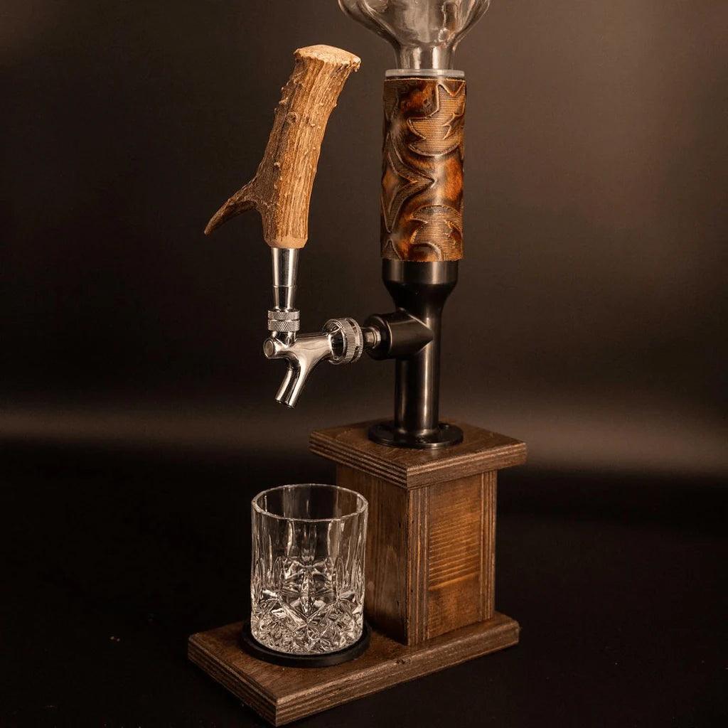 Single Antler & Hide Bar Tower