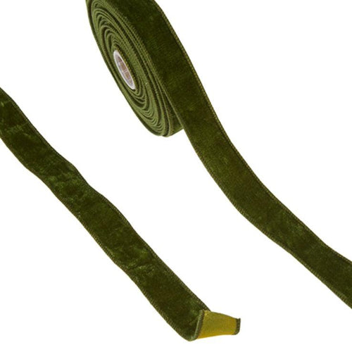 Green Velvet Ribbon
