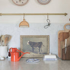 Vintage Calf Framed Antique Art 7