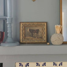 Vintage Calf Framed Antique Art 9