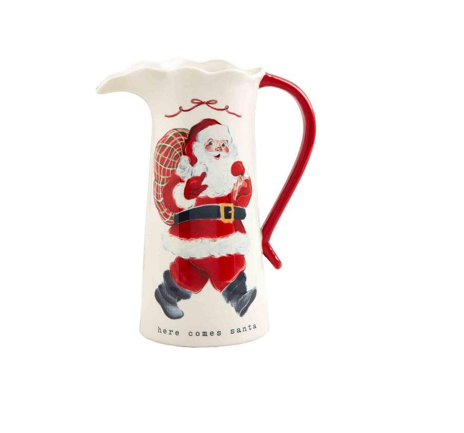 Vintage Santa Pitcher