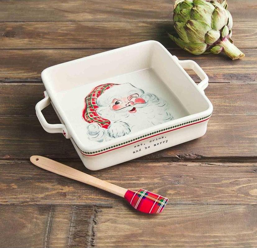 Vintage Santa Baker Set