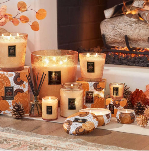Voluspa Spiced Pumpkin Latte Collection
