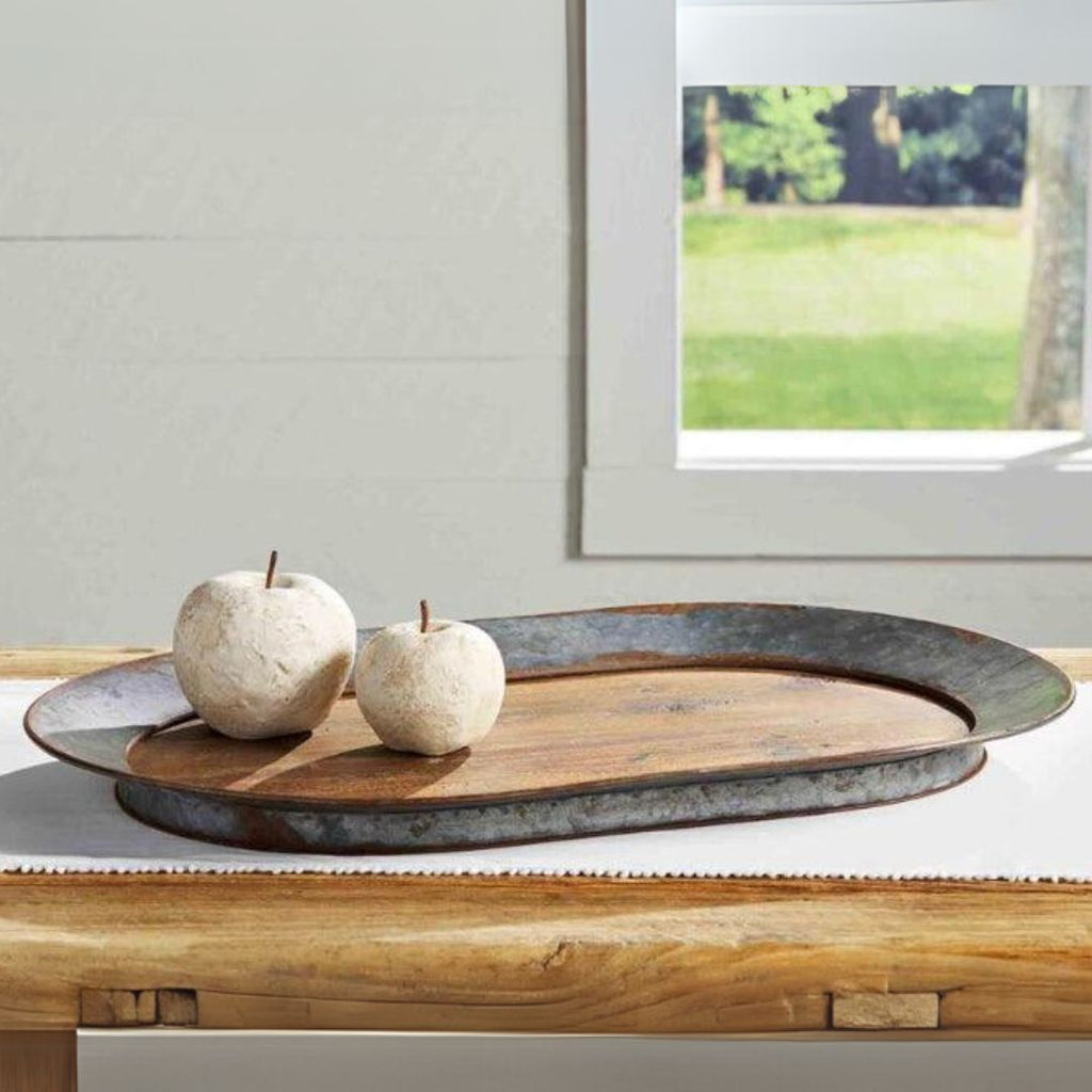 Weathered Oval Tray