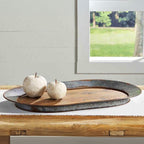 Weathered Oval Tray