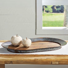 Weathered Oval Tray
