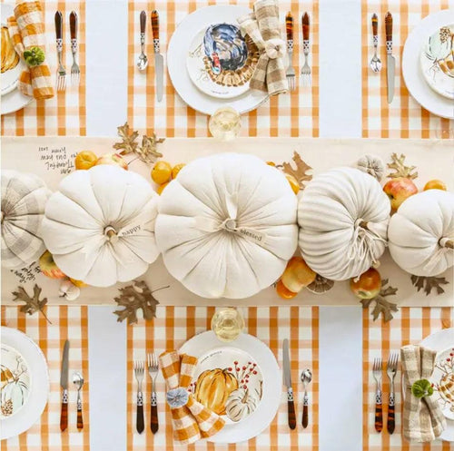 Cream Pumpkin Sitters