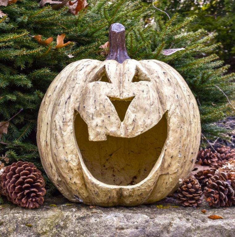 White Big Mouth Pumpkin