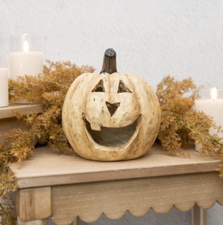 White Big Mouth Pumpkin