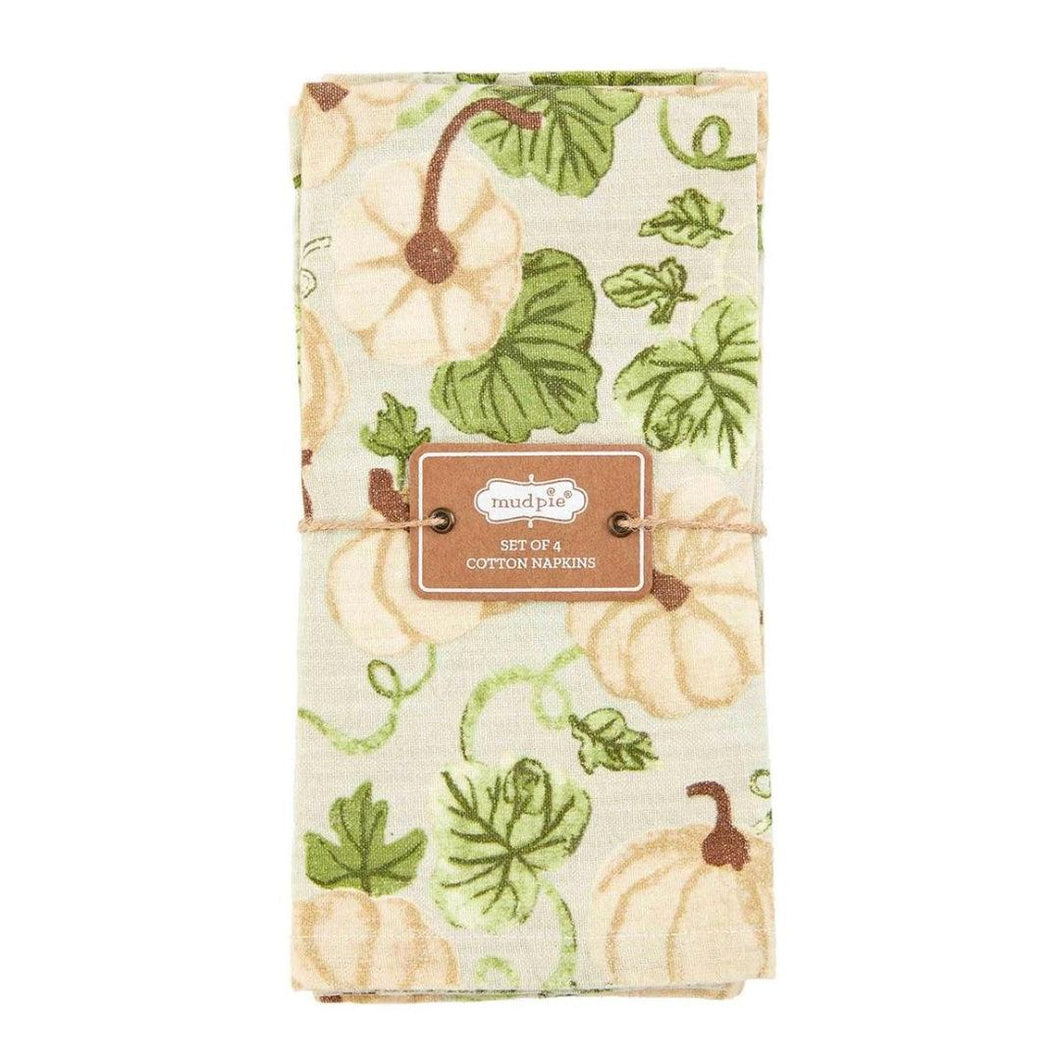 White Pumpkin Napkin