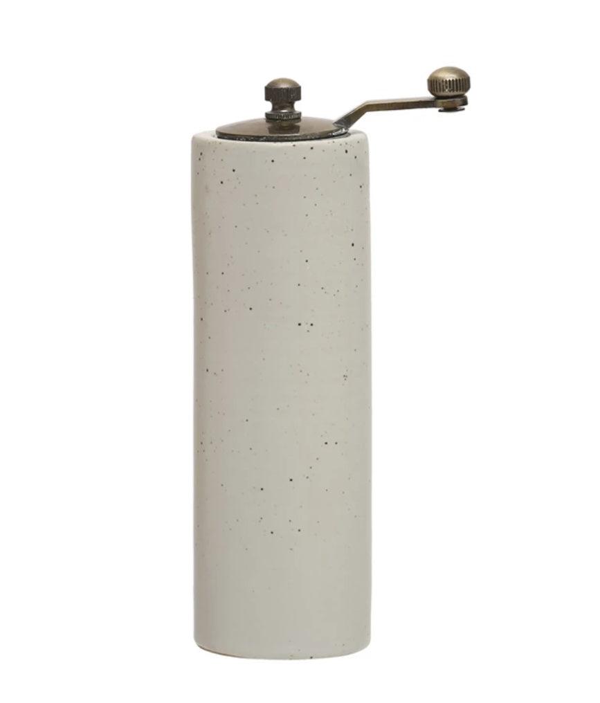 Stoneware Salt & Pepper Grinder