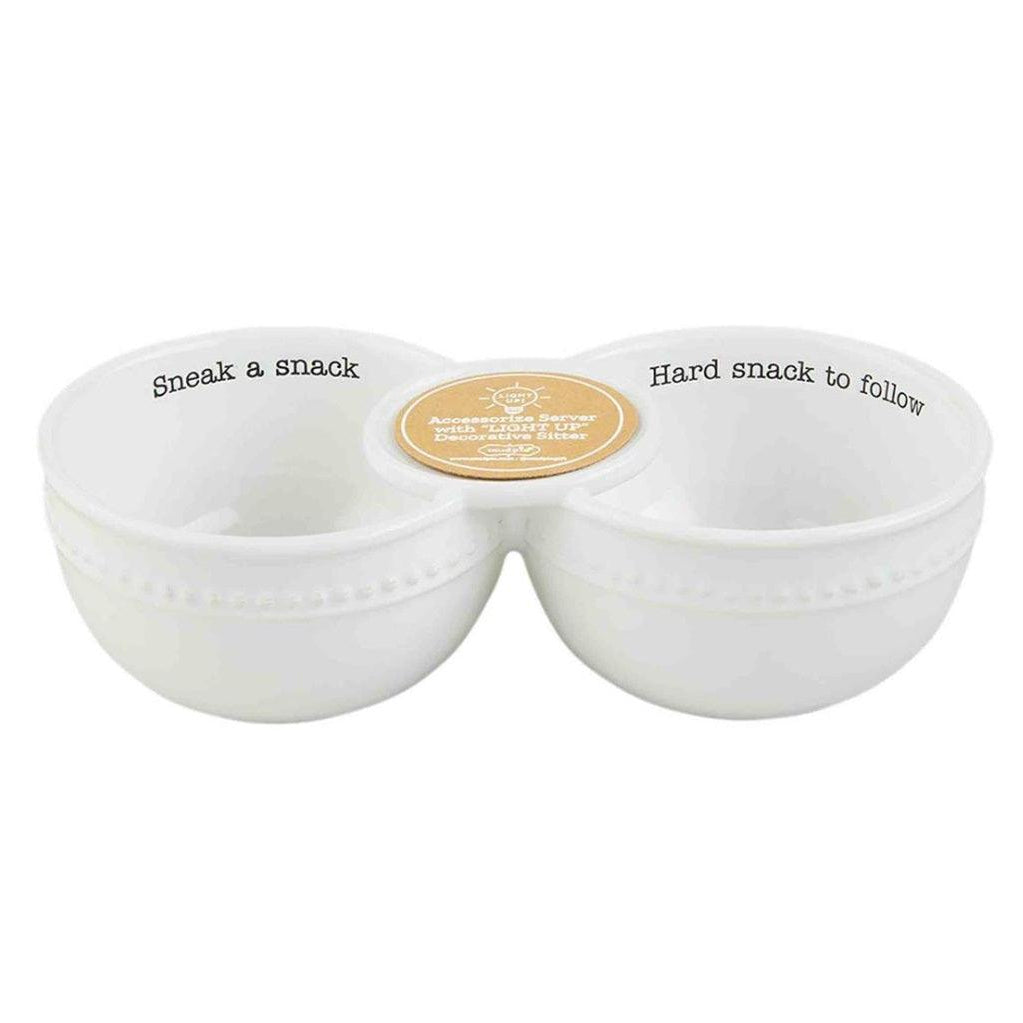 Snack Double Dip Server