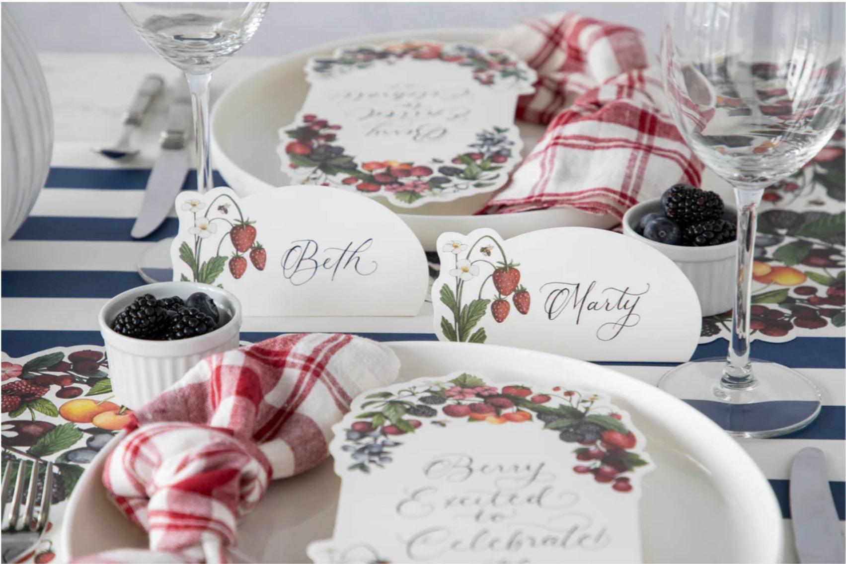 Wild Berry Place Card  | 12 pack