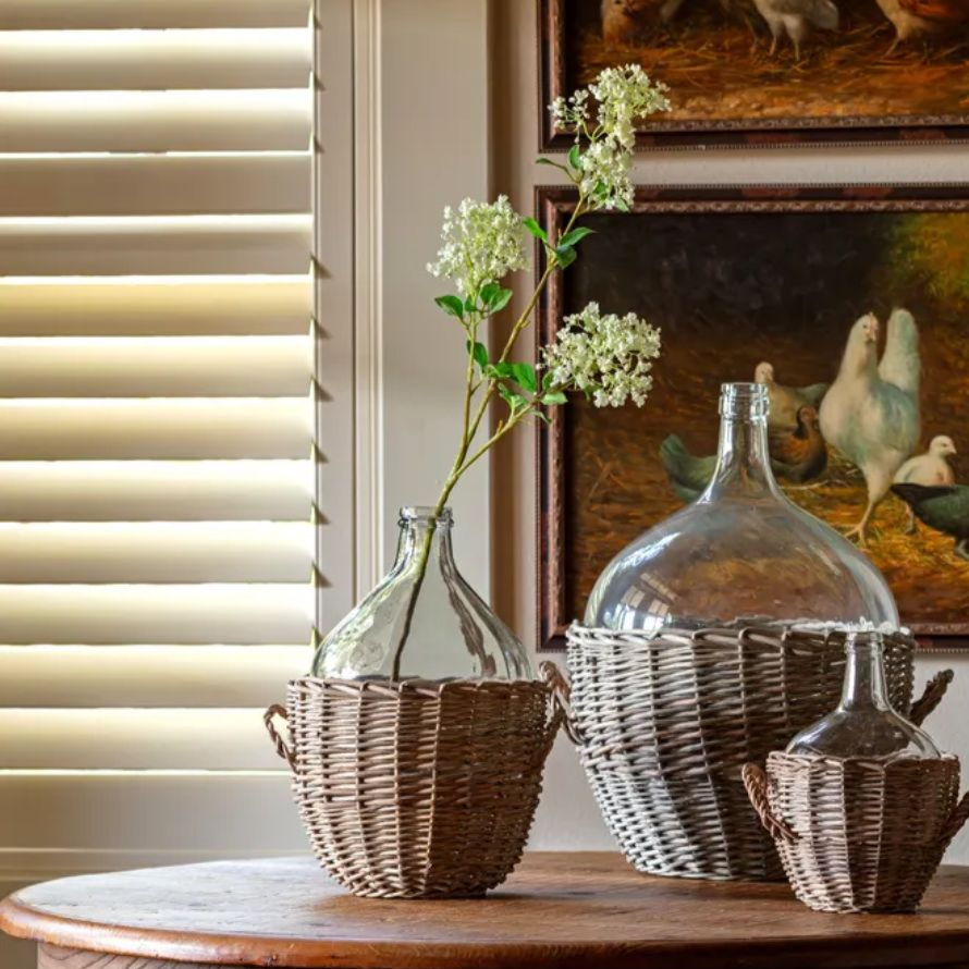 Wild Lilac White - Faux Flower Stem Decor