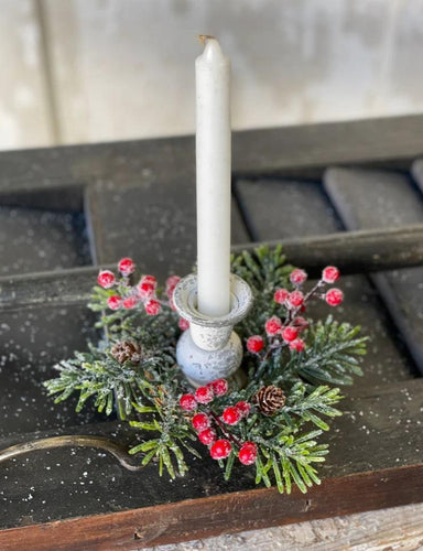 2'' Winter Jewel Candle Ring