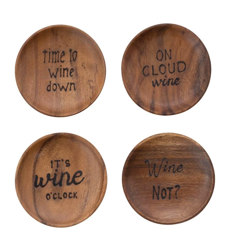 Acacia Wood Tapas Plates