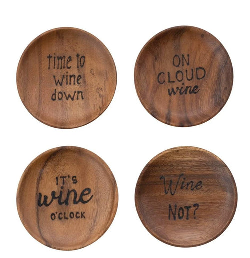 Acacia Wood Tapas Plates