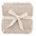 Linen Double Stitch Coasters