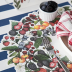 Die Cut Berry Wreath Placemat