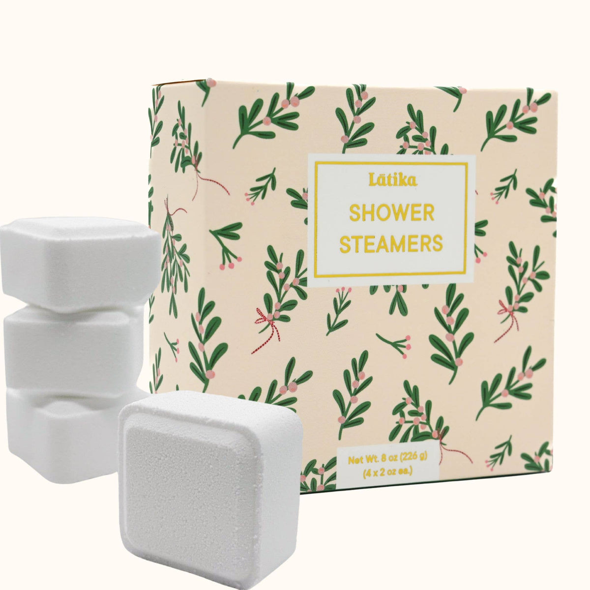 Christmas Holly Shower Steamers