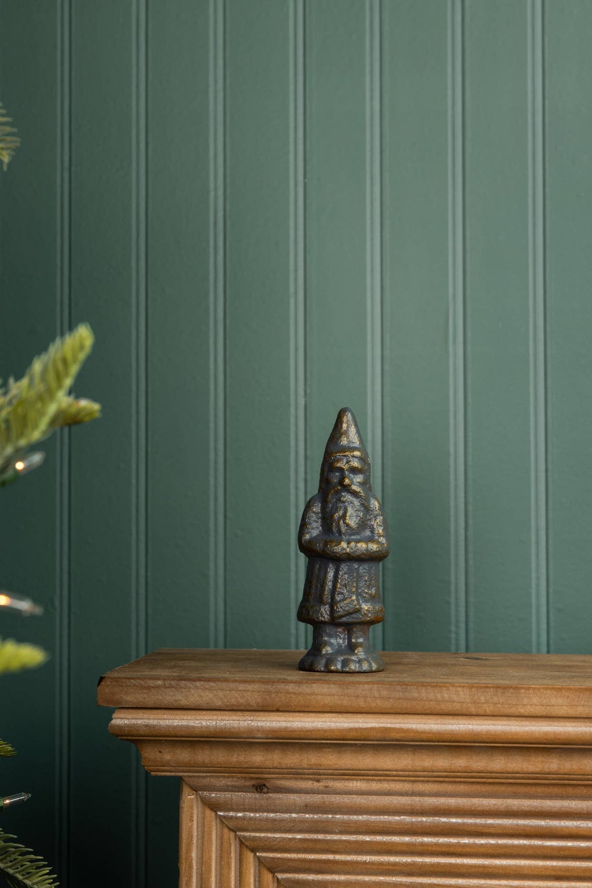 Old World Santa Figurine Pewter