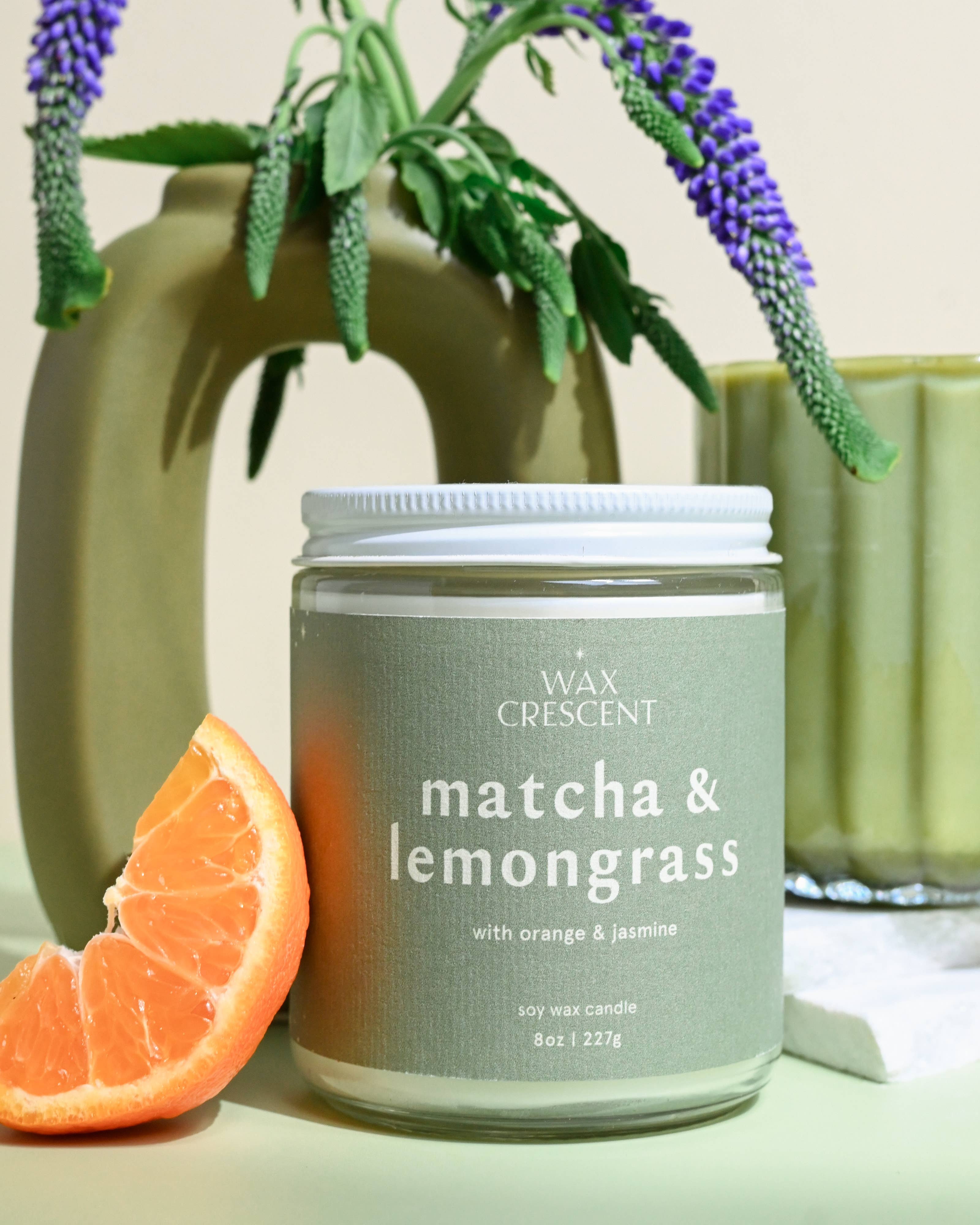 Matcha & Lemongrass Soy Wax Candle