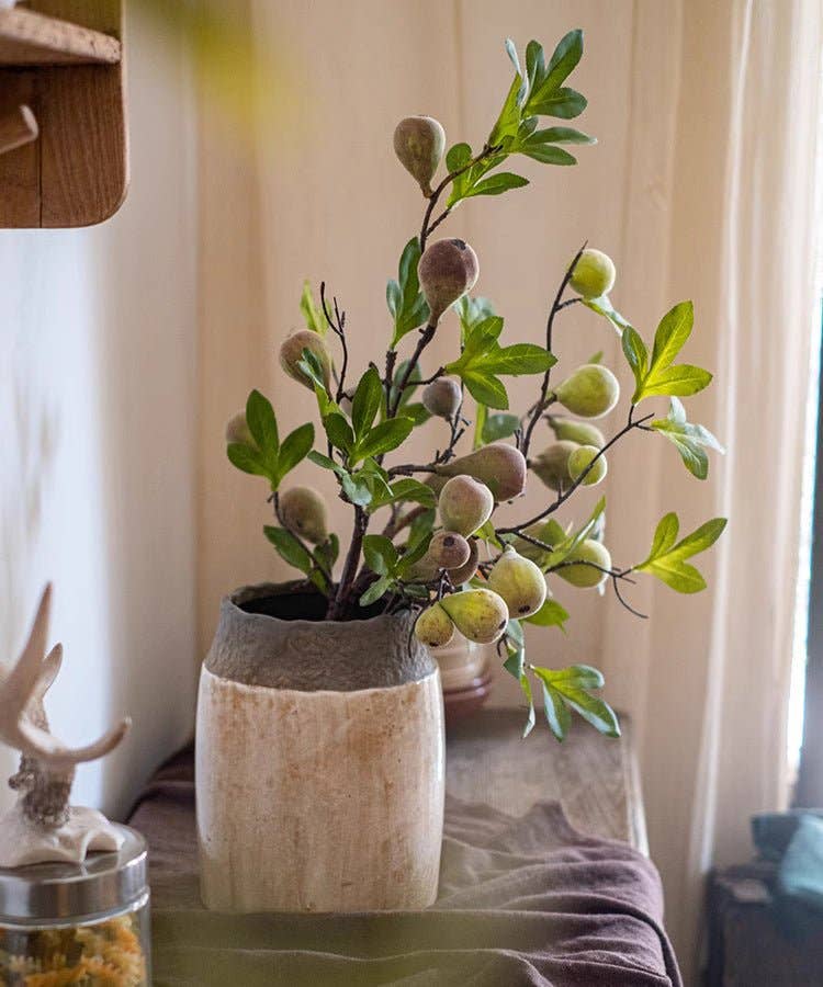 Wild Garden Faux Fig Stem 35.4"