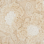 Delicate-Embroidered Floral Pillow