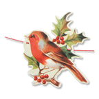 Robin And Holly Christmas Garland