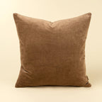 20x20 Vera Luxe Velvet Pillow, Caramel