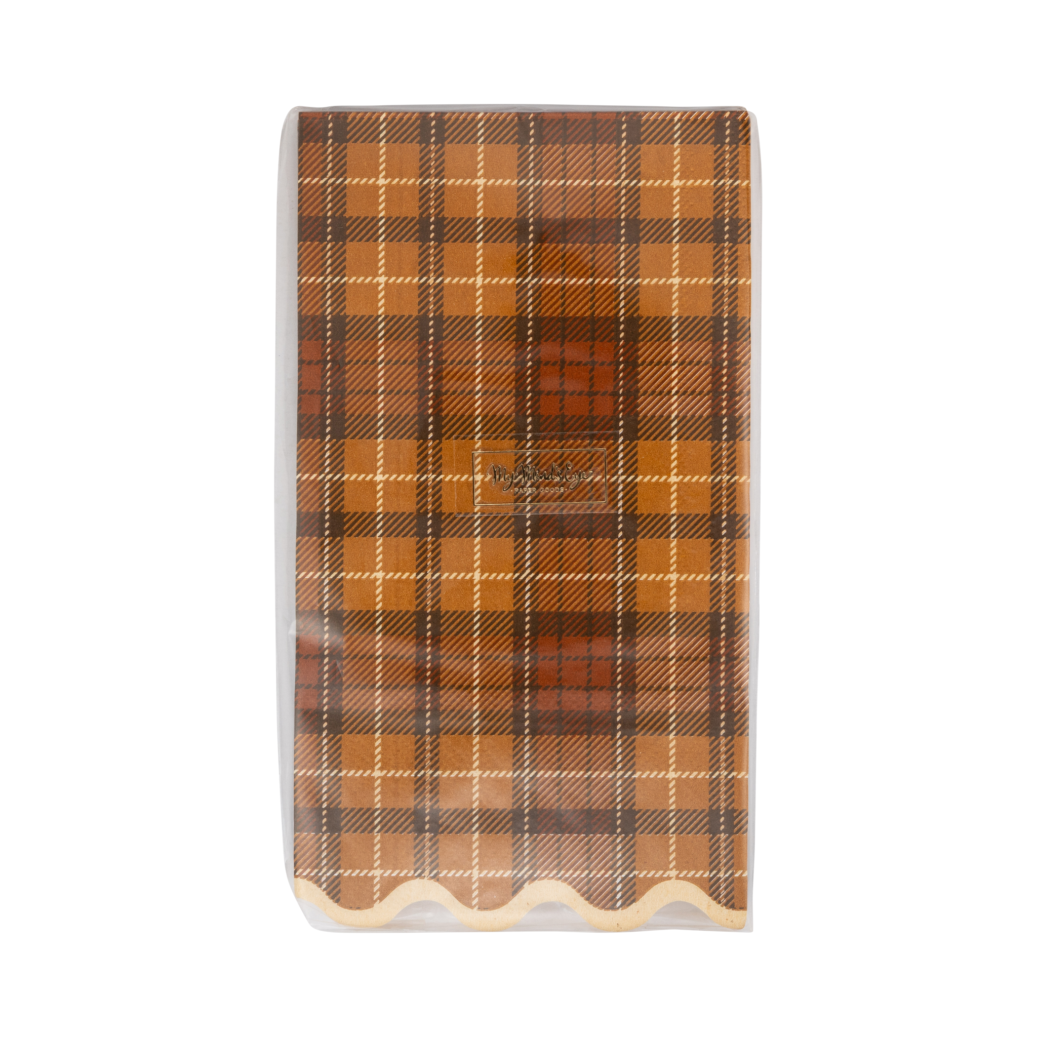 AUT1339 - Autumn Plaid Dinner Paper Napkins