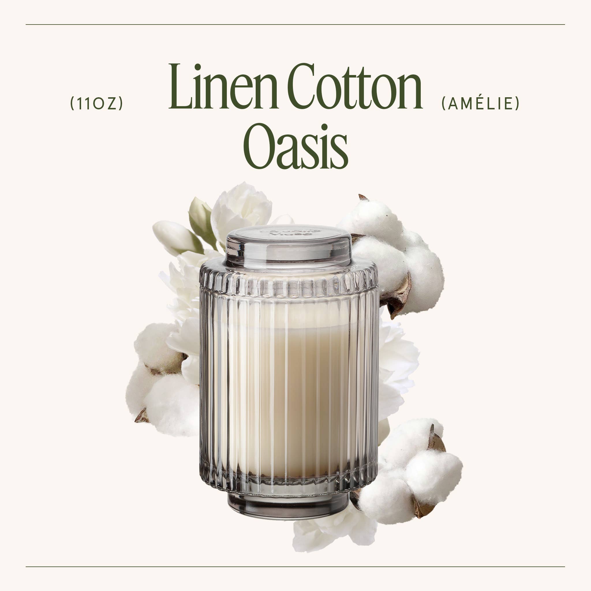 Linen Cotton Oasis - 11oz