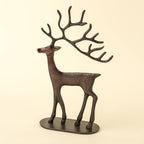 Bronze Reindeer Statue