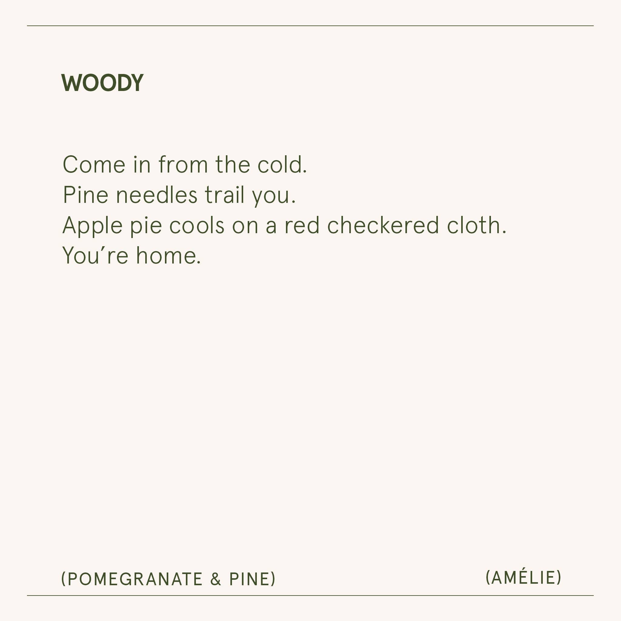 Pomegranate & Pine 11oz
