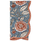 Dahlia Block Print Napkins S/4