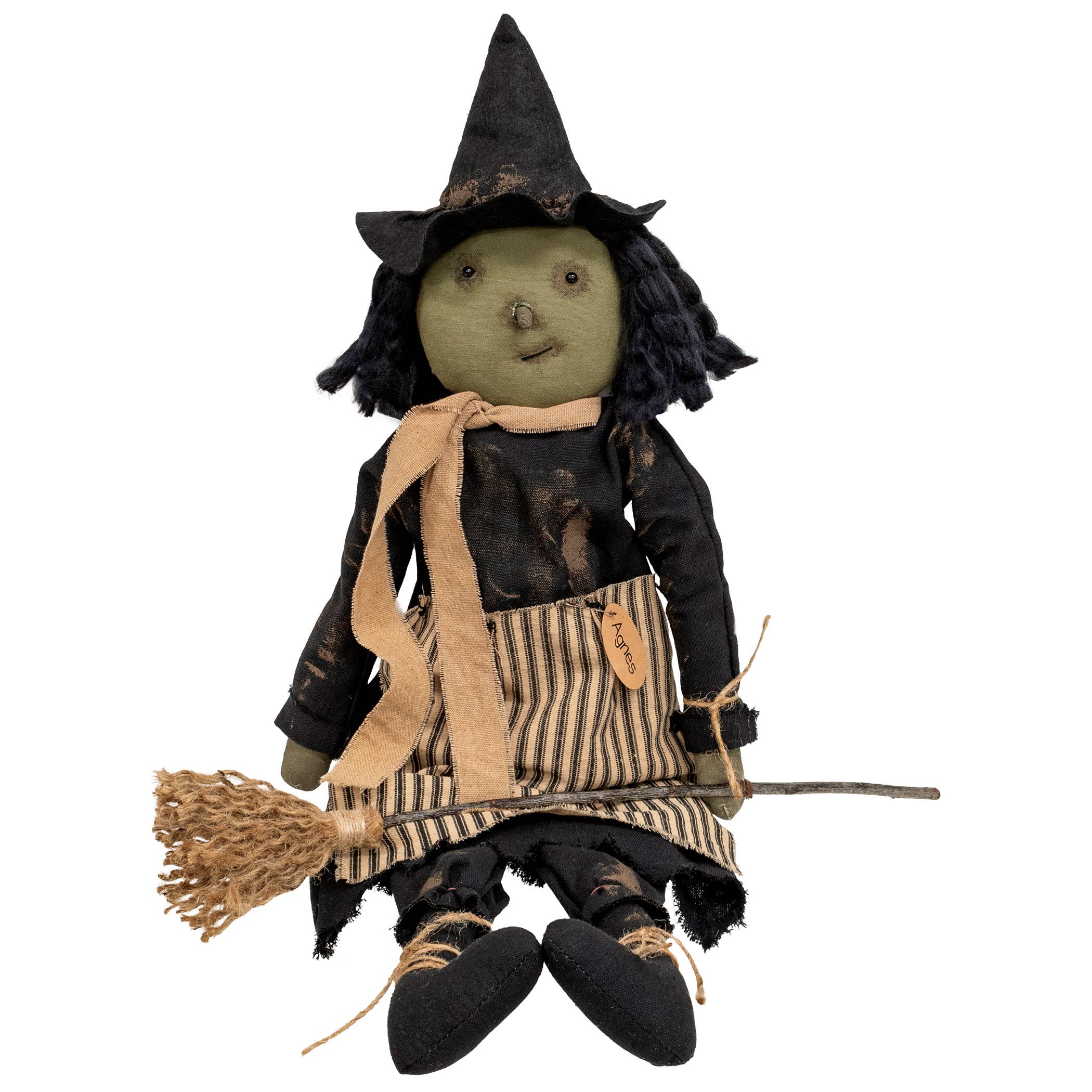 Agnes Witch Doll w/Broom