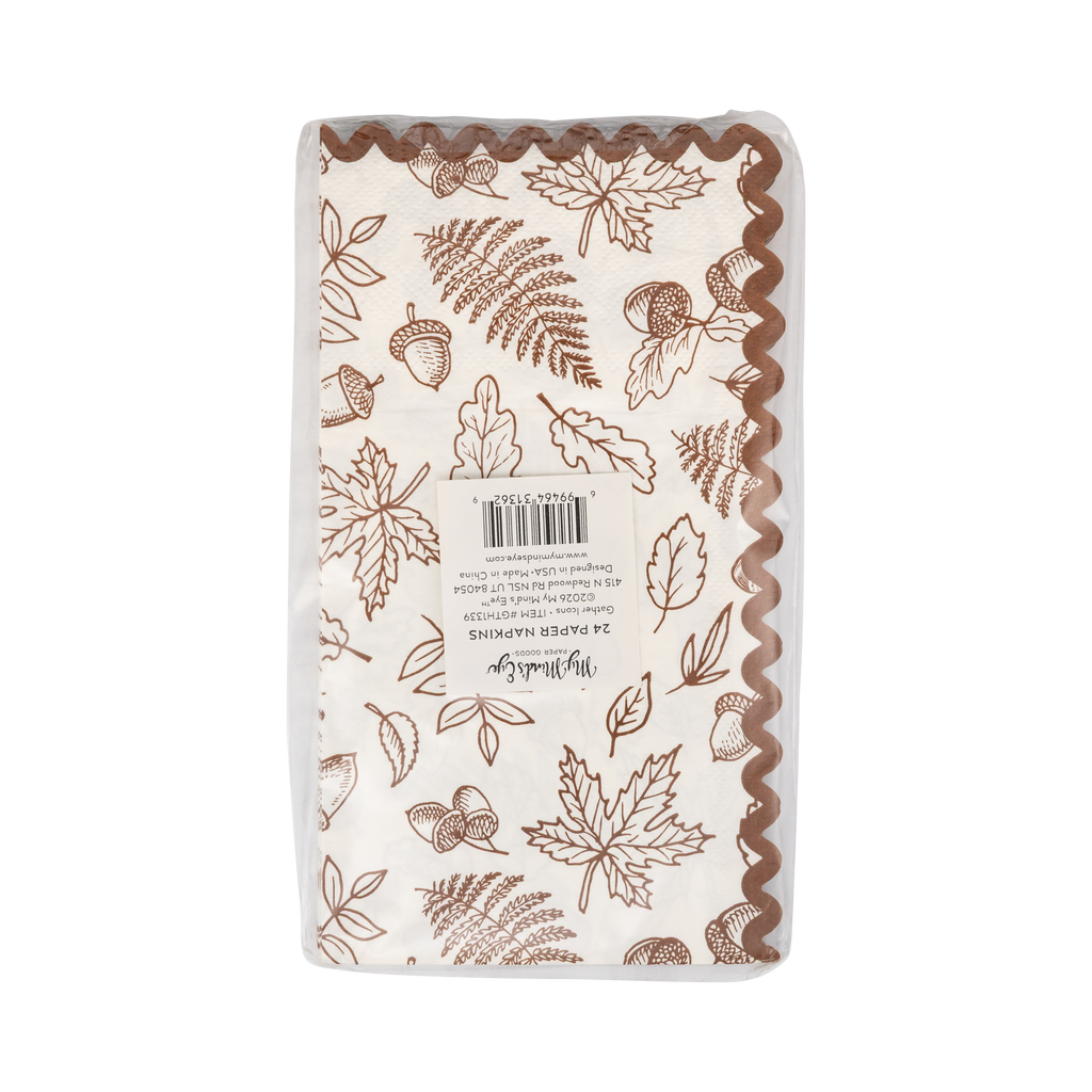GTH1339 - Fall Foliage Dinner Paper Napkins