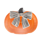 Bow Pumpkin Plate