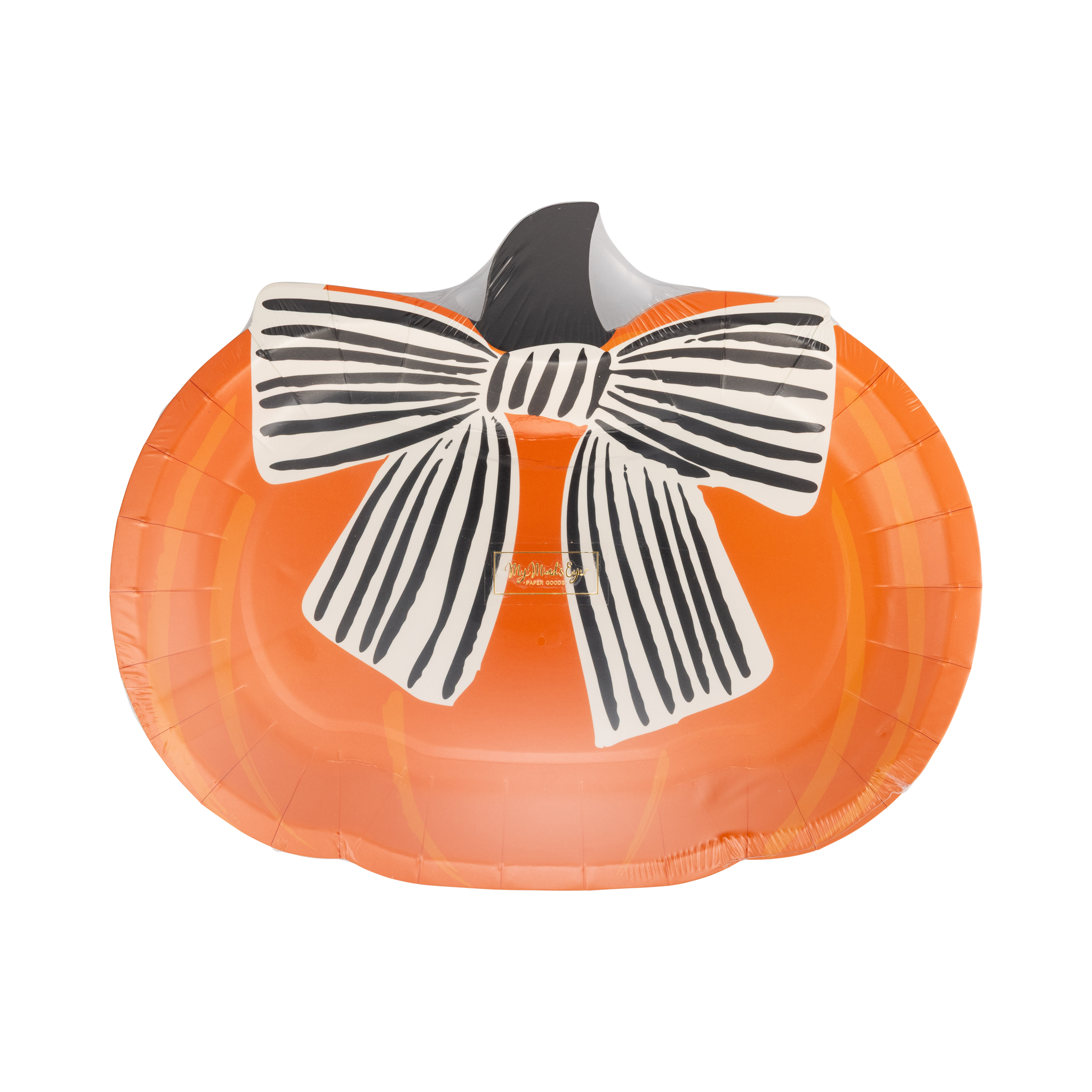 Bow Pumpkin Plate