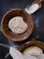 Found Dough Bowl Natural Med