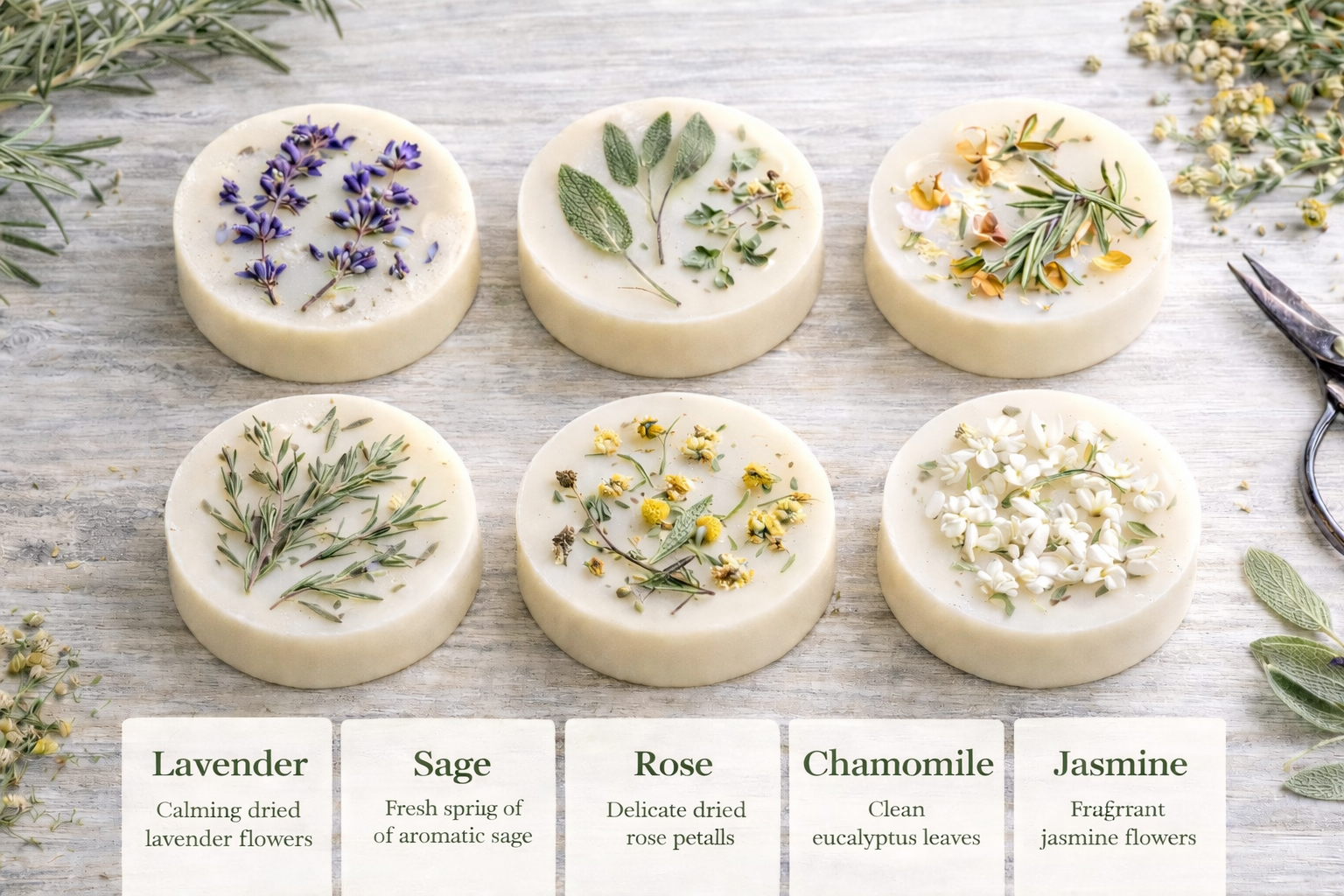 Boxed Botanical Wax Melt Rounds Lavender