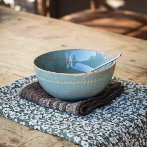 Araucana Green Soup Bowl