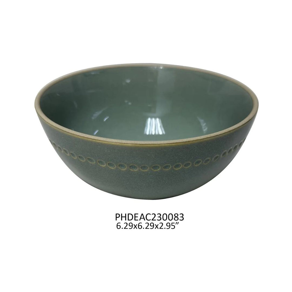 Araucana Green Soup Bowl