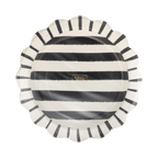 Halloween Sketchy Stripes 11" Plate